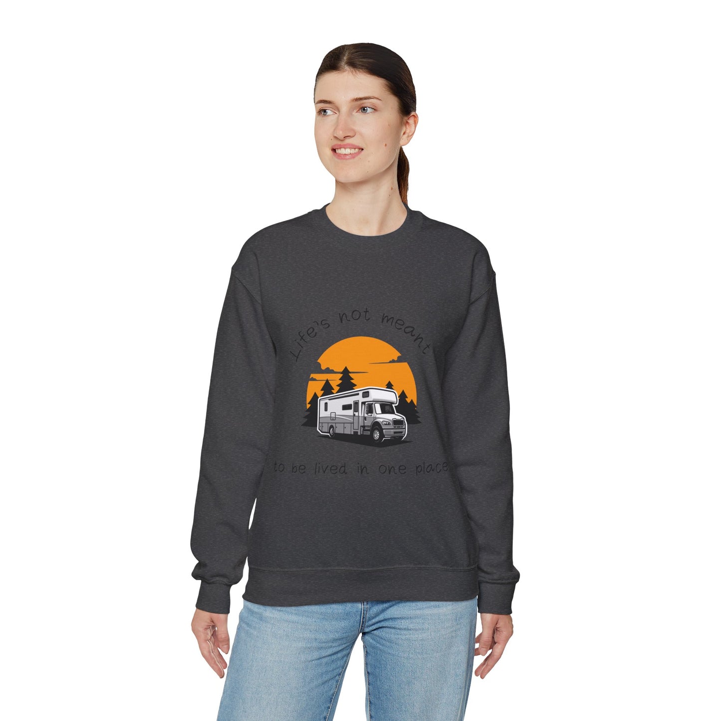 "One Place" Heavy Blend™ Crewneck Sweatshirt