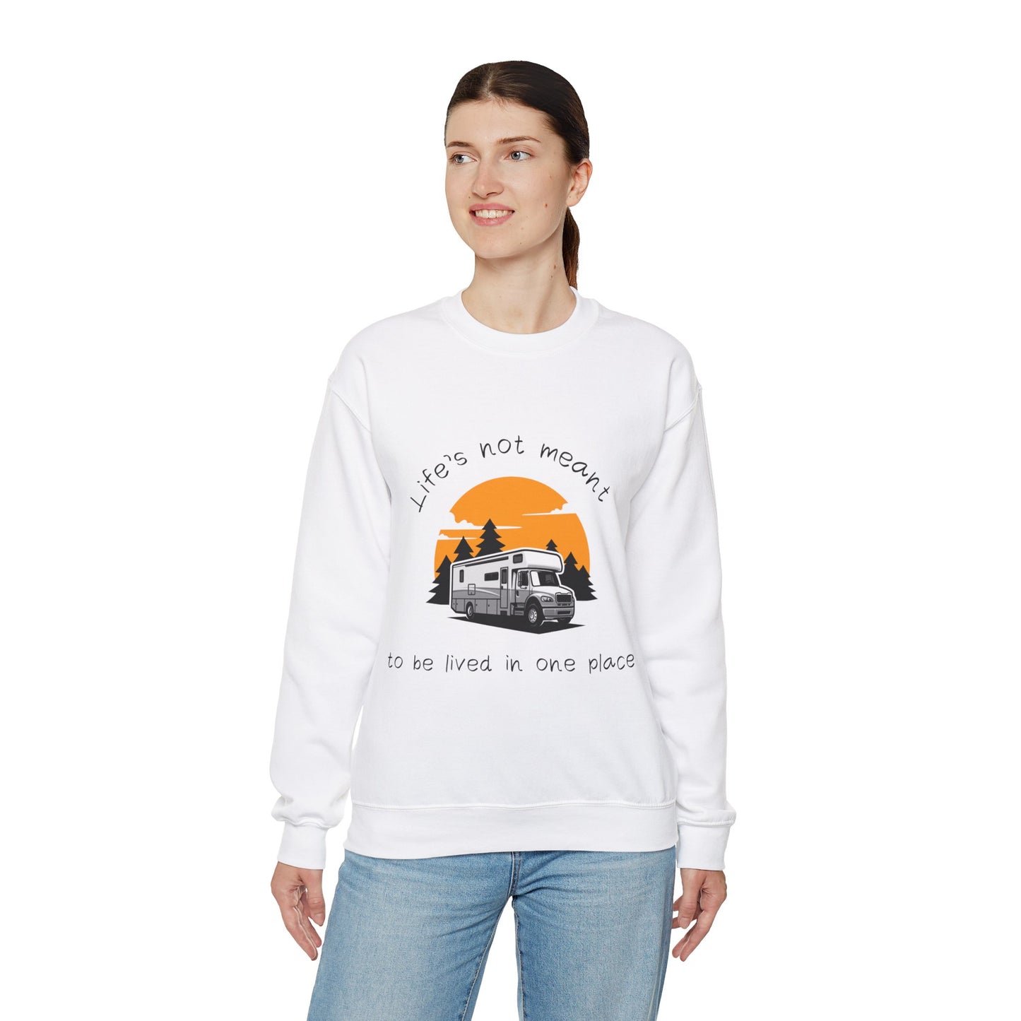"One Place" Heavy Blend™ Crewneck Sweatshirt