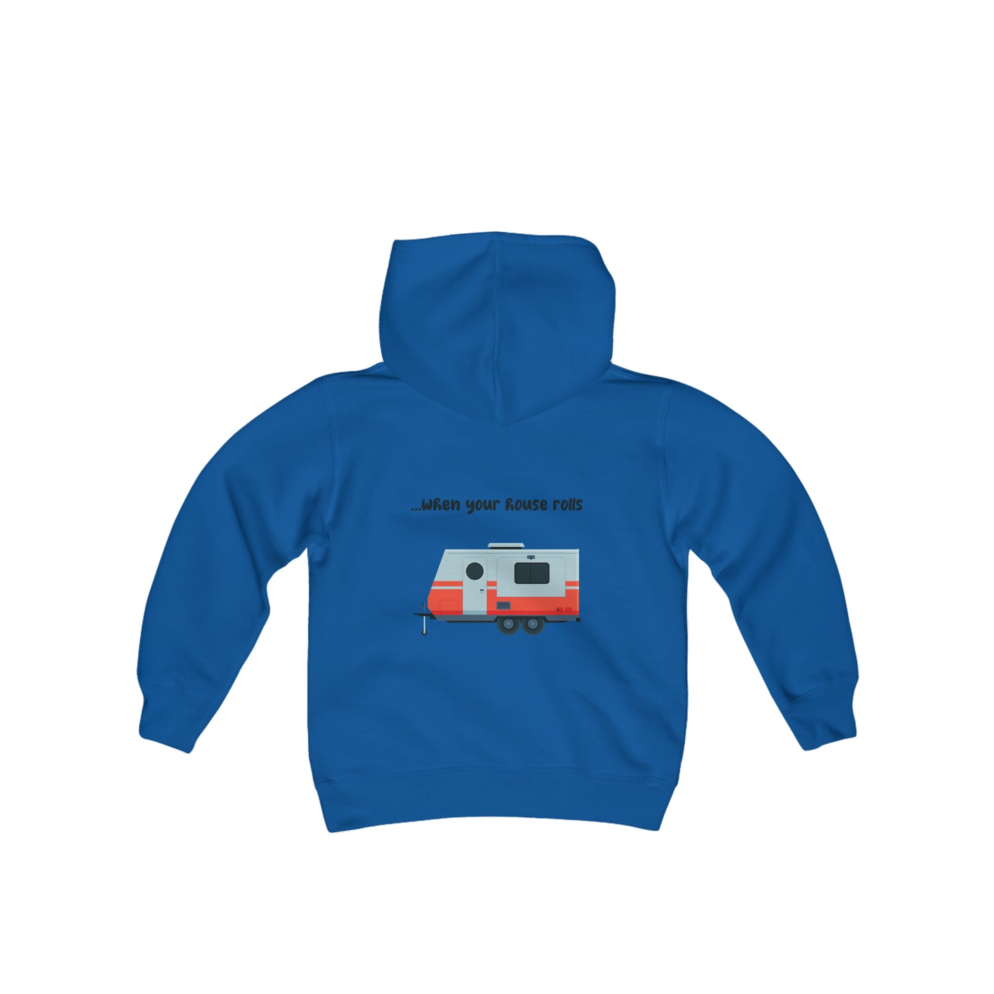 "Life Rocks" 2-Sided Graphic Youth Heavy Blend Hooded Sweatshirt