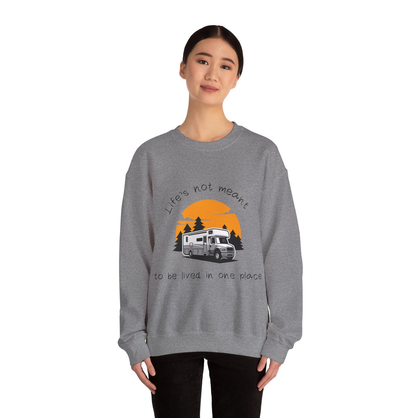 "One Place" Heavy Blend™ Crewneck Sweatshirt