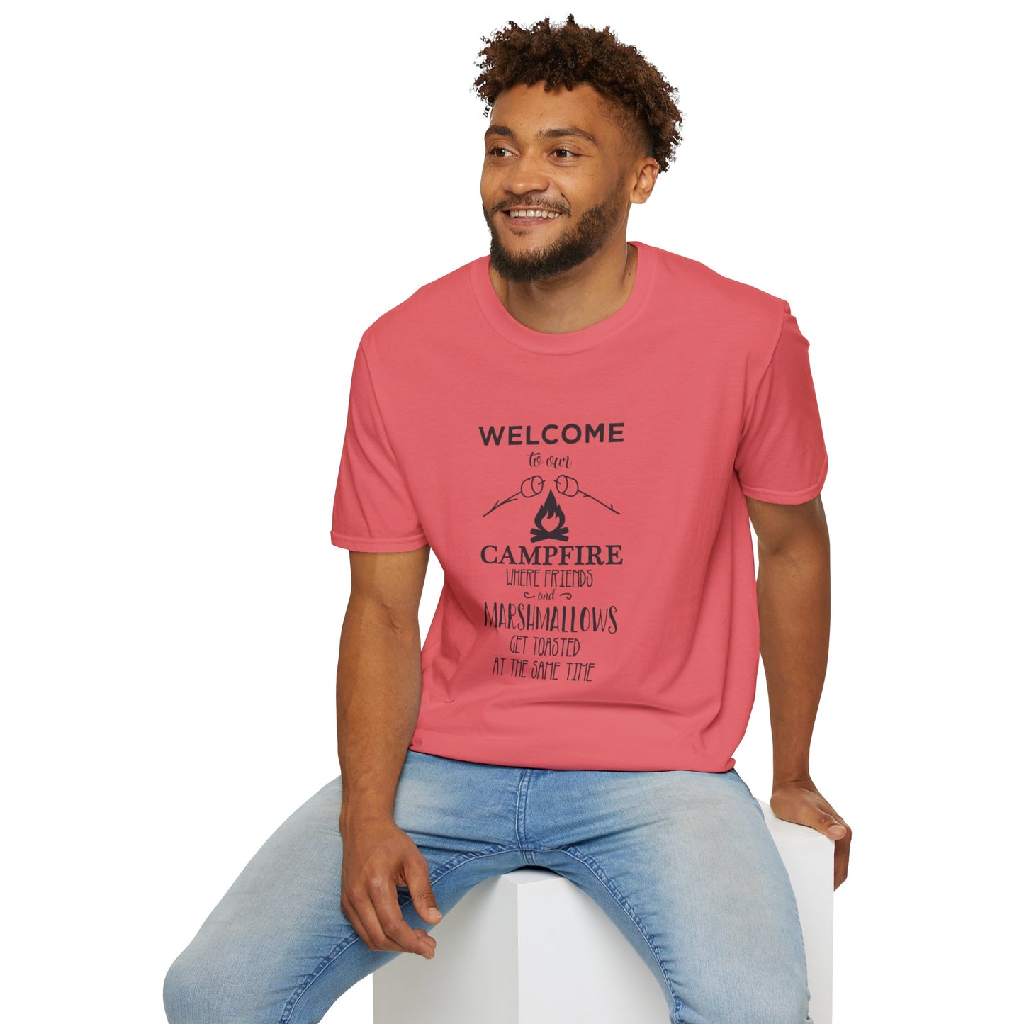 "Welcome to Our Campfire" Softstyle T-Shirt