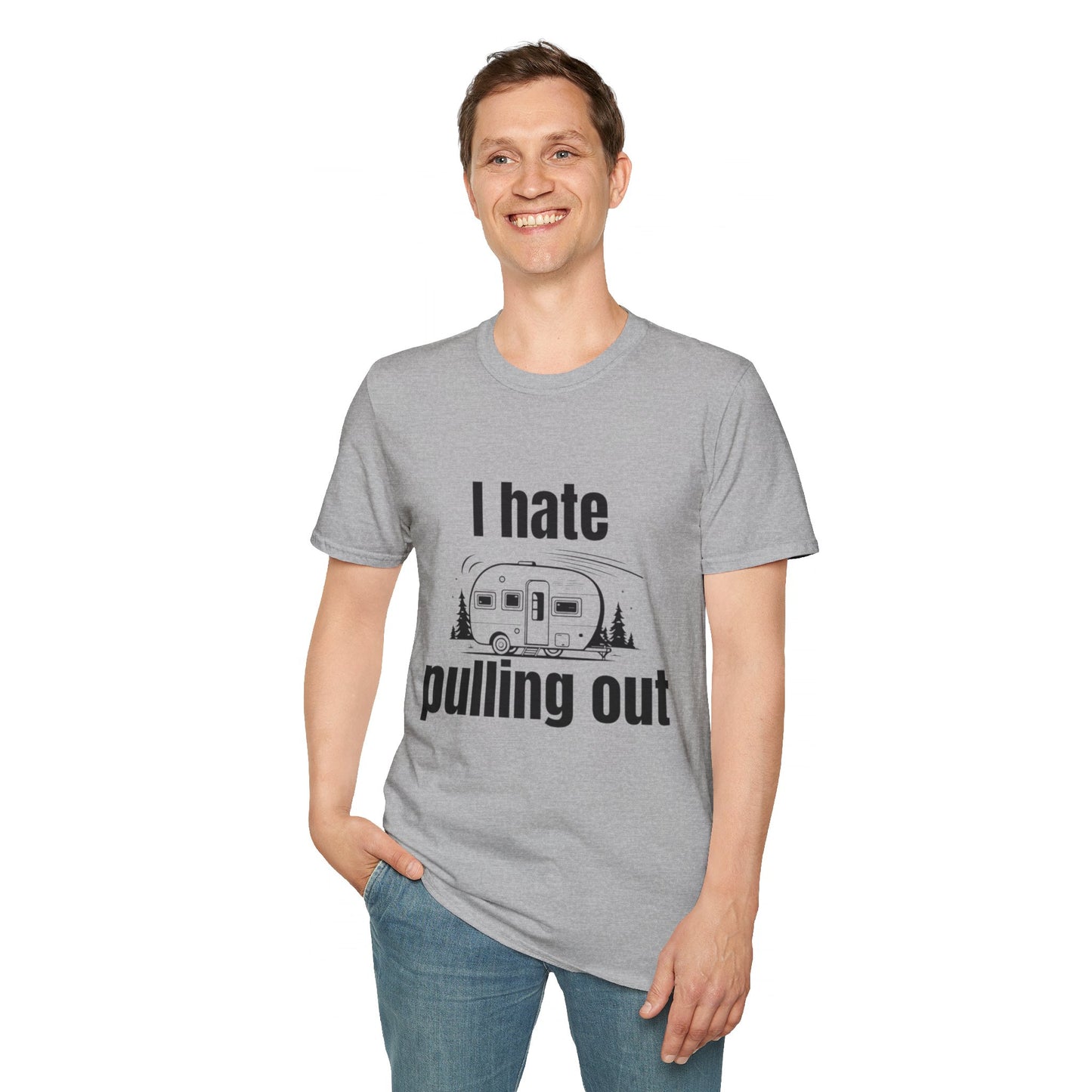 "I hate pulling out" Softstyle T-Shirt