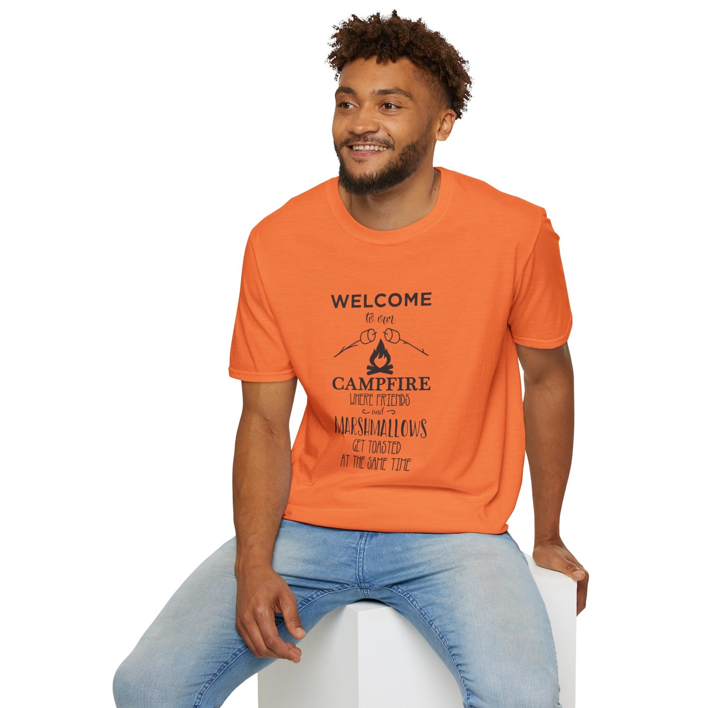 "Welcome to Our Campfire" Softstyle T-Shirt