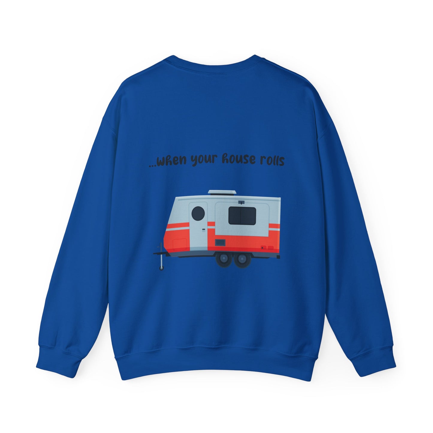 "Life Rocks" 2-Sided Graphic Heavy Blend™ Crewneck Sweatshirt
