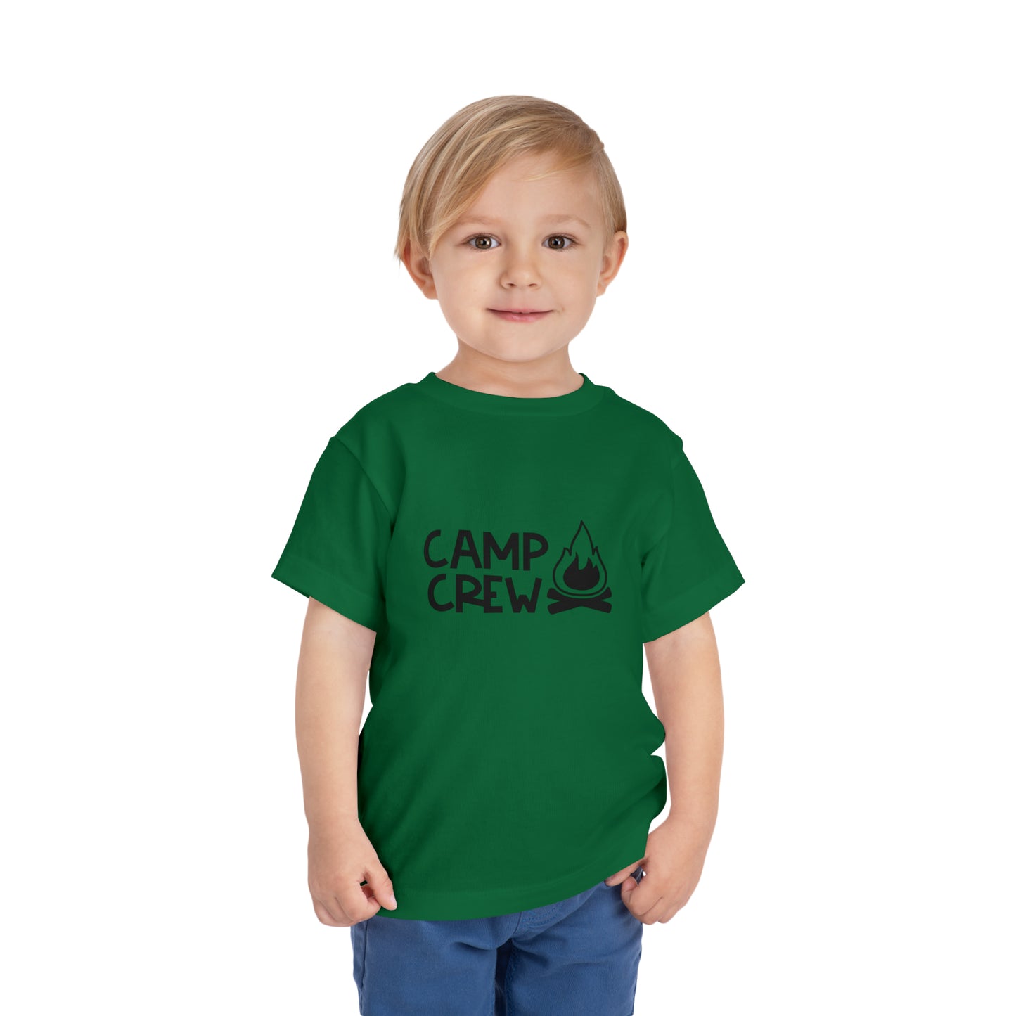 "Camp Crew" Toddler Short Sleeve Tee