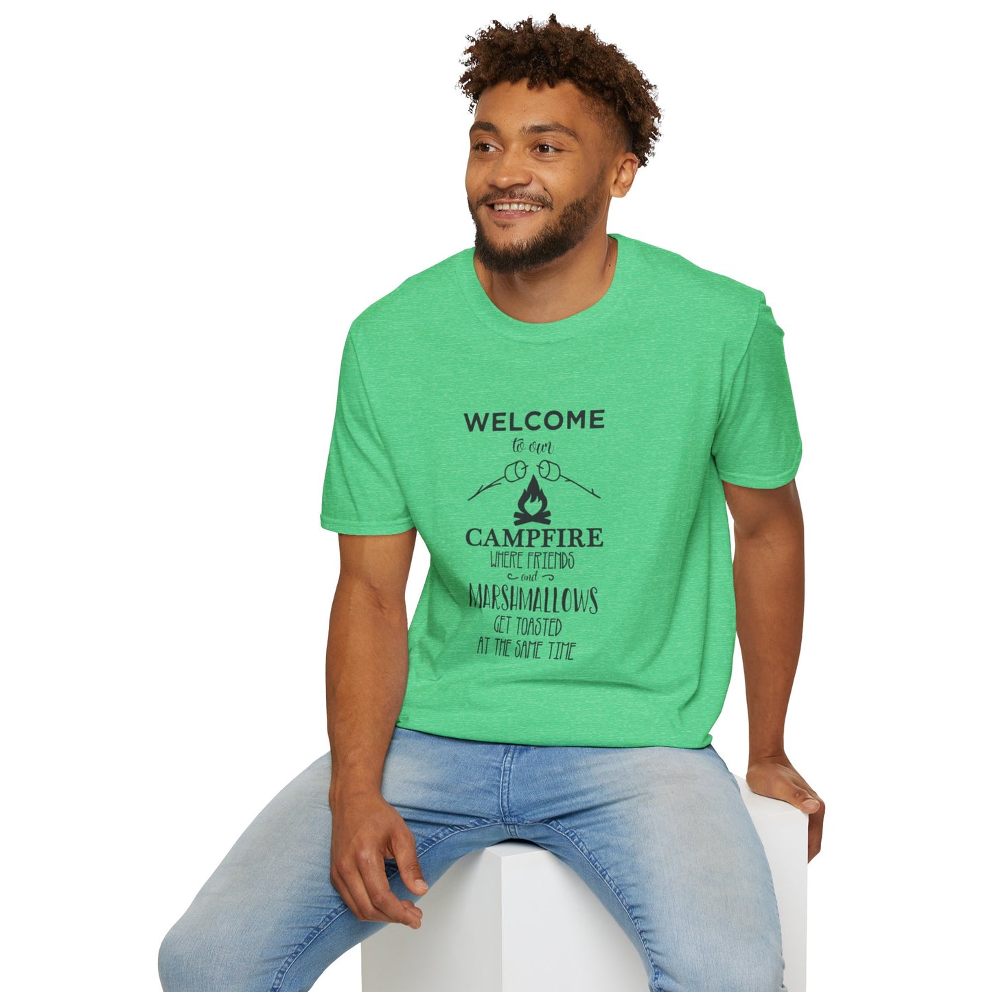 "Welcome to Our Campfire" Softstyle T-Shirt