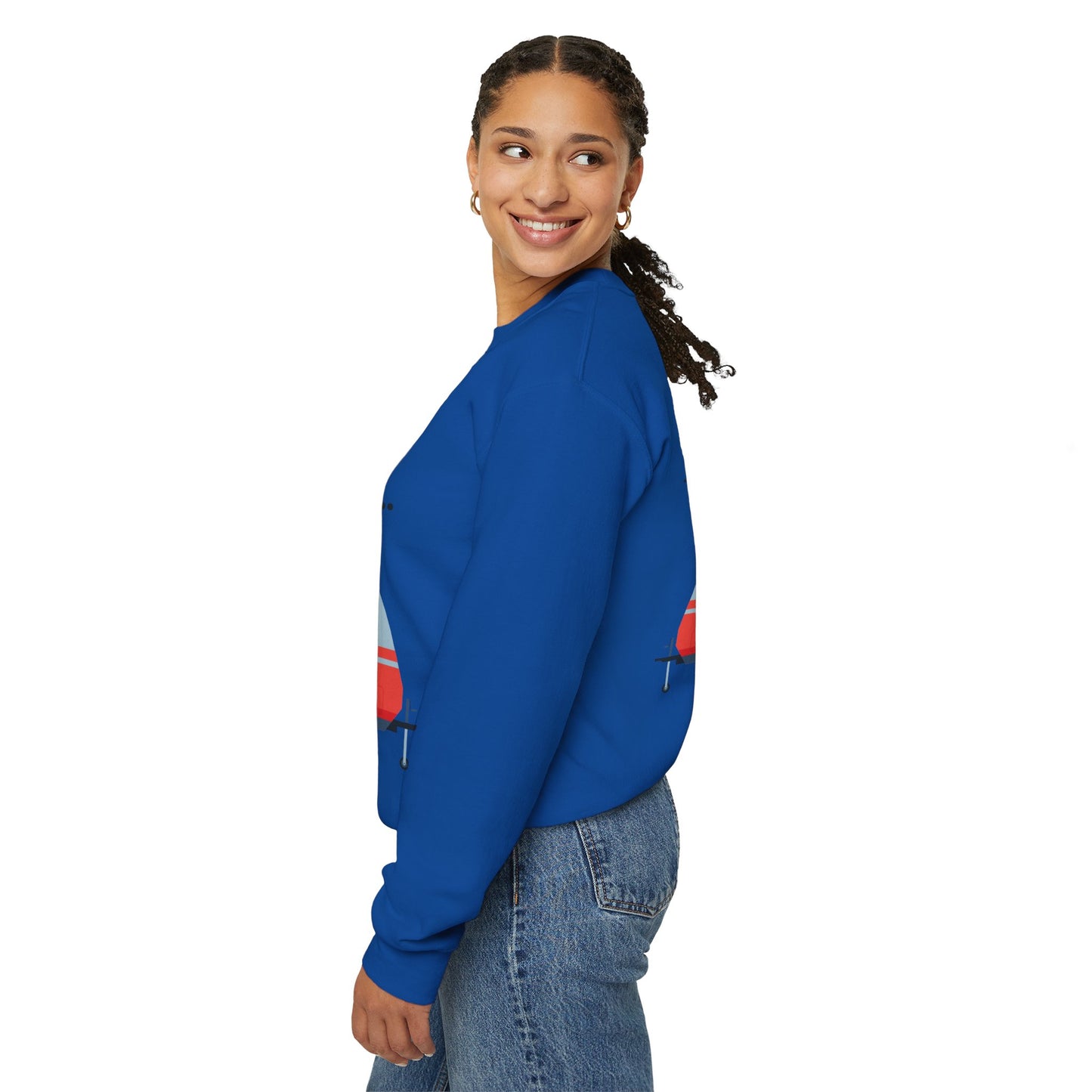 "Life Rocks" 2-Sided Graphic Heavy Blend™ Crewneck Sweatshirt