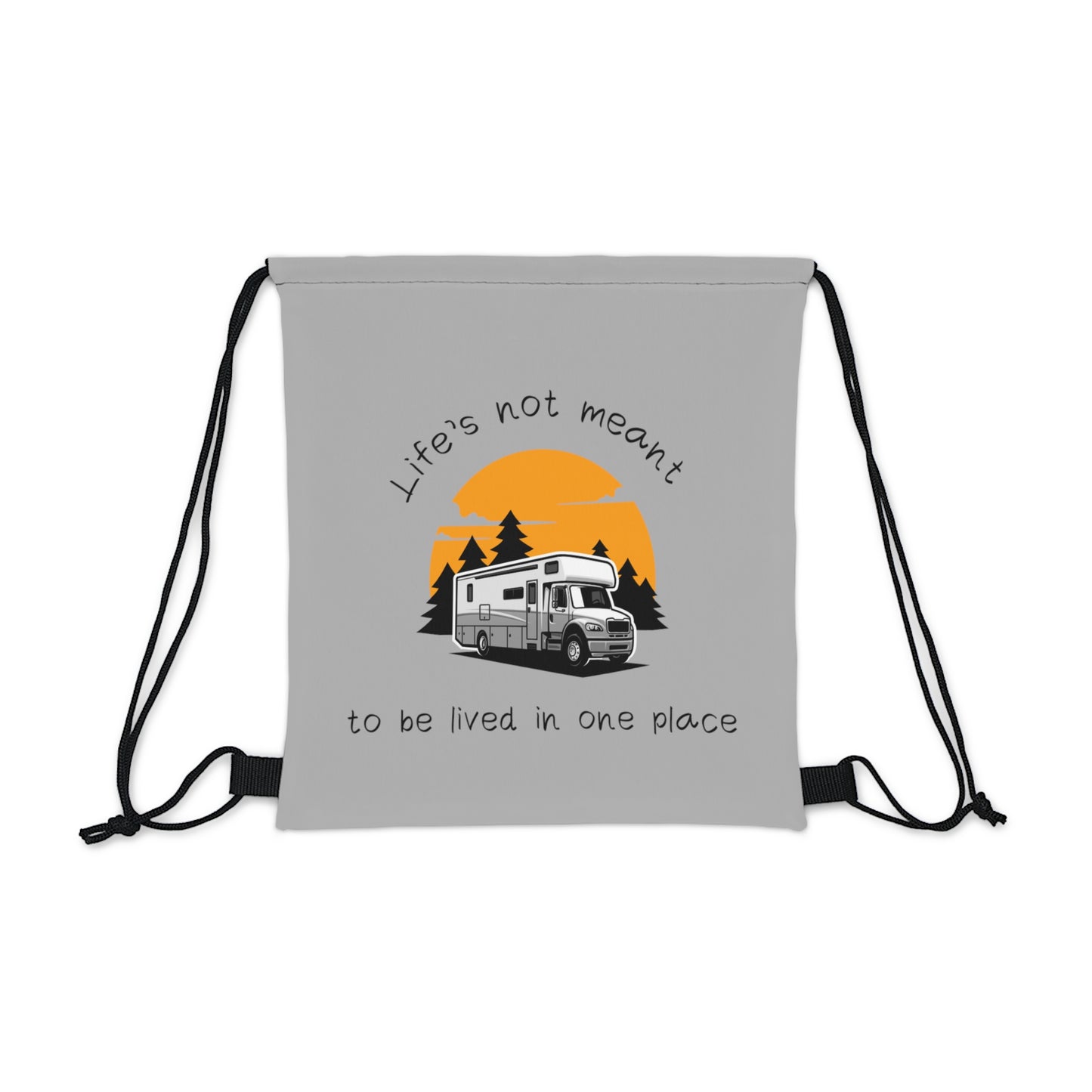 "One Place" Outdoor Drawstring Bag
