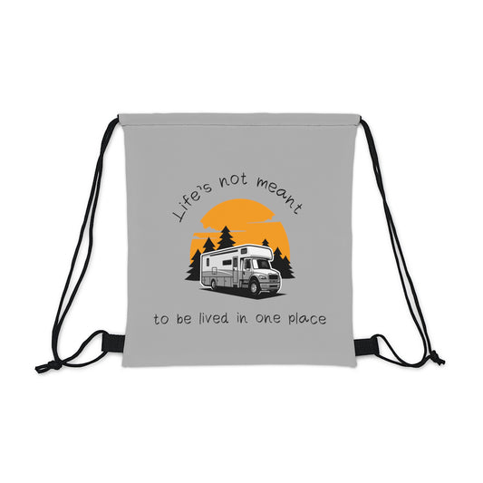 "One Place" Outdoor Drawstring Bag