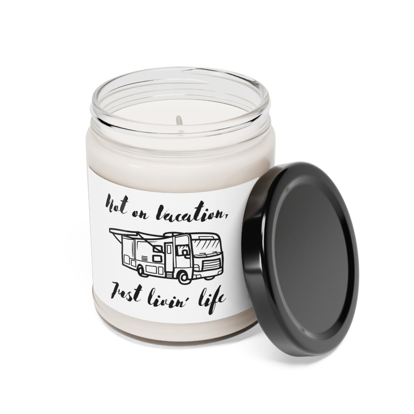 "Not on Vacation" Scented Soy Candle, 9oz