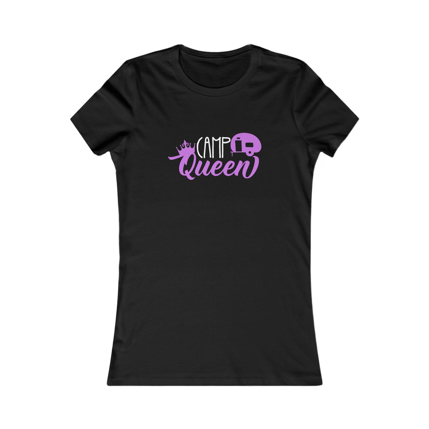 "Camp Queen" Women's Favorite Tee - Purple