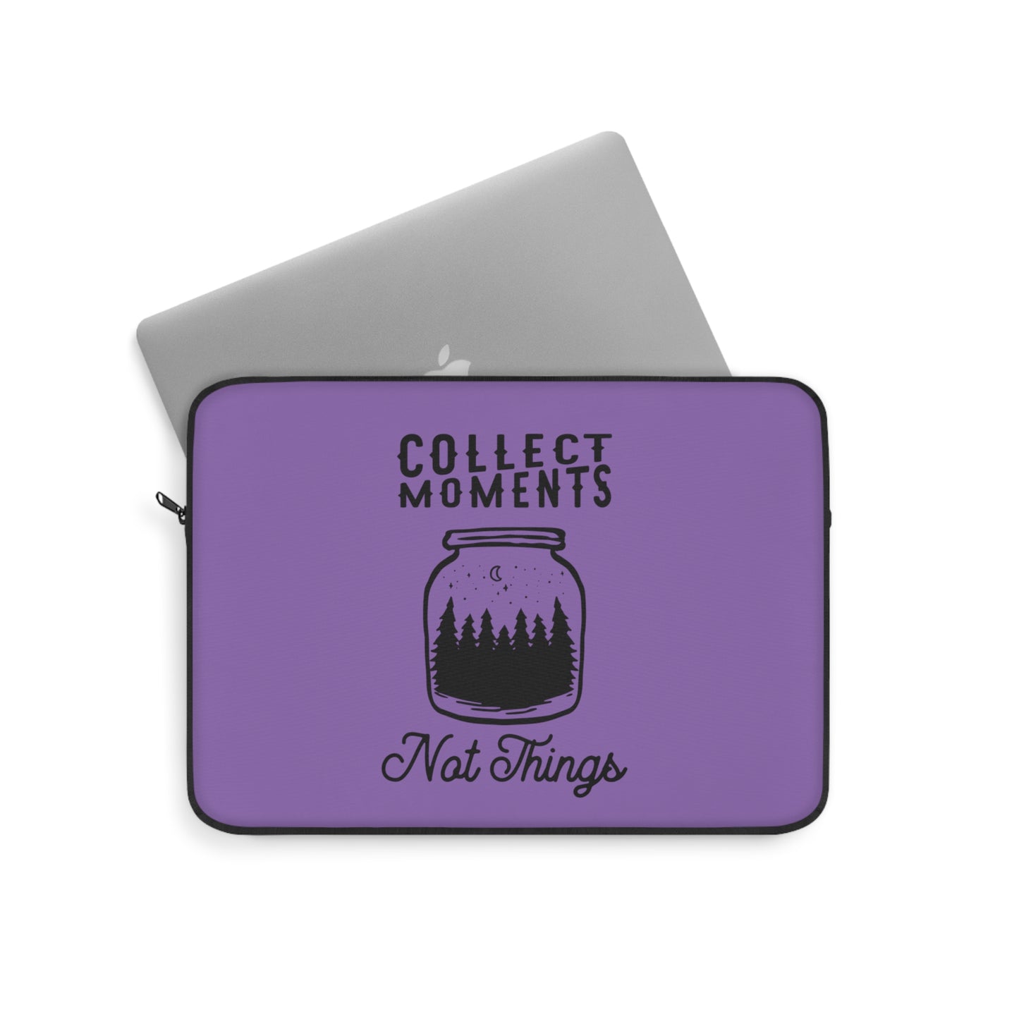 "Collect Moments" Laptop Sleeve - Purple