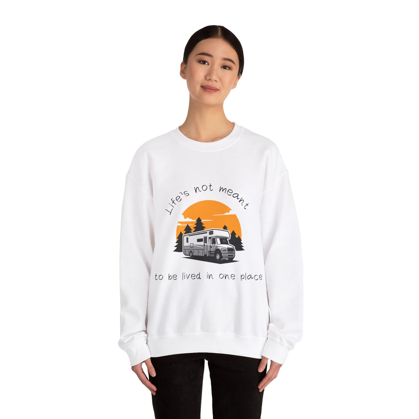 "One Place" Heavy Blend™ Crewneck Sweatshirt