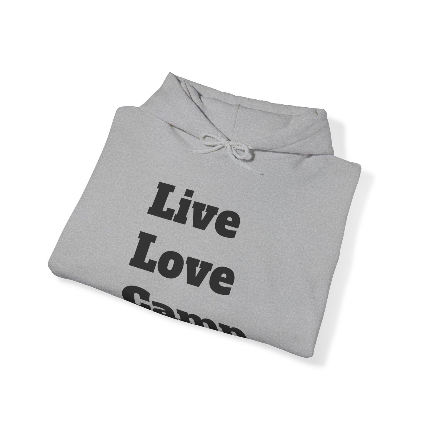 "Live, Love, Camp" Heavy Blend™ Hooded Sweatshirt