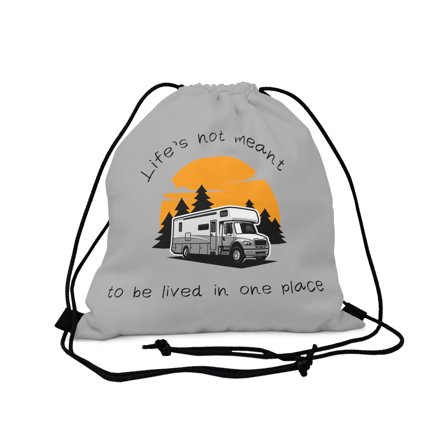 "One Place" Outdoor Drawstring Bag