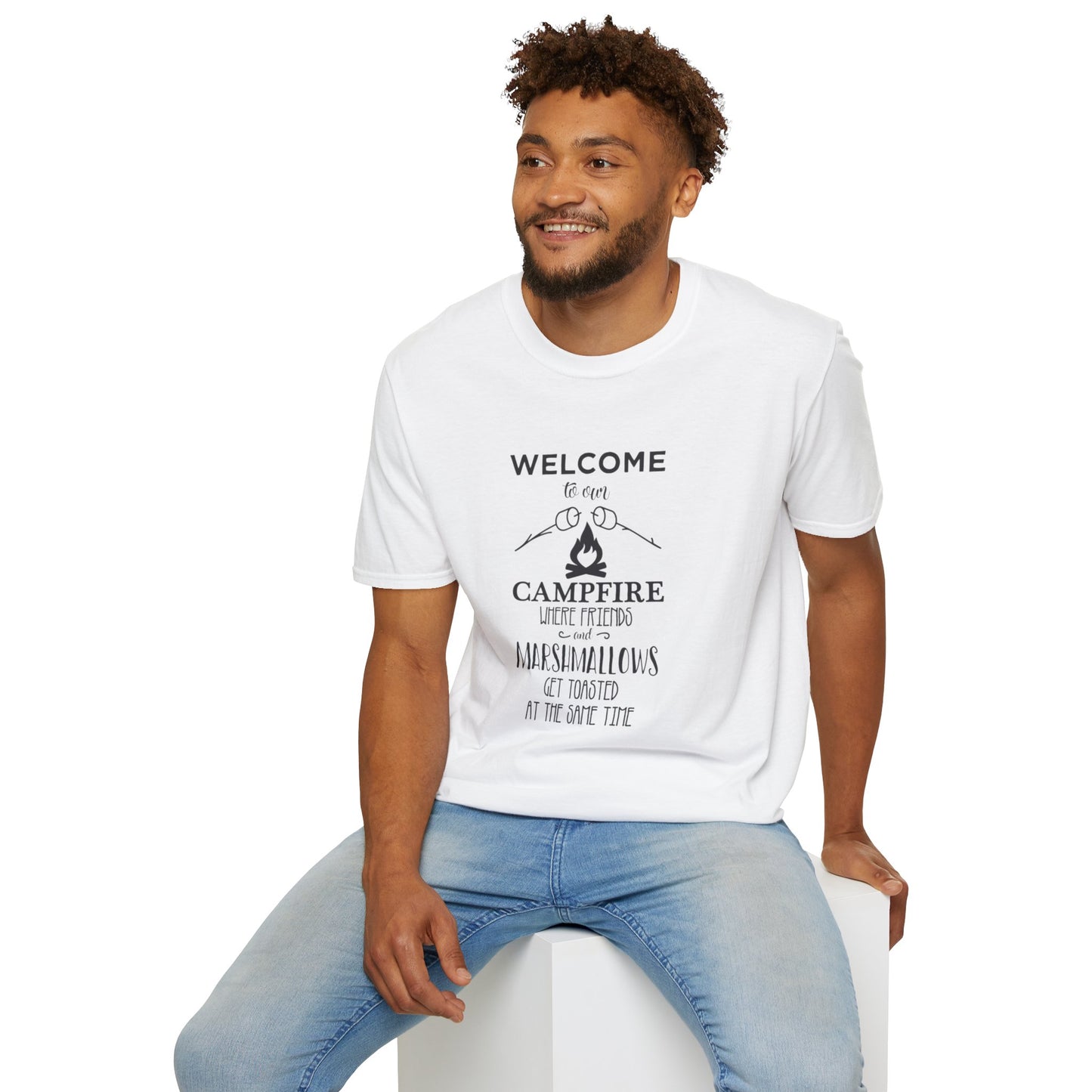 "Welcome to Our Campfire" Softstyle T-Shirt