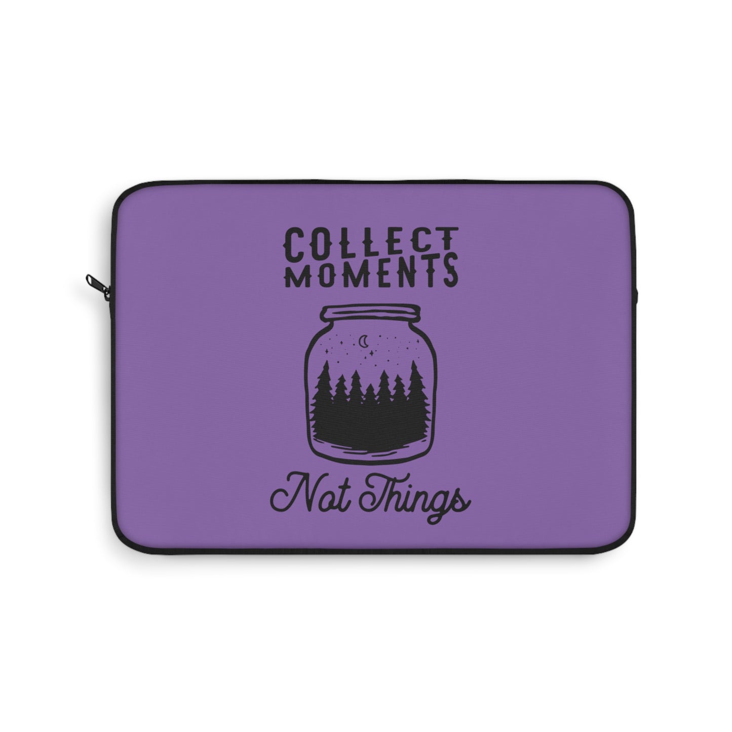 "Collect Moments" Laptop Sleeve - Purple