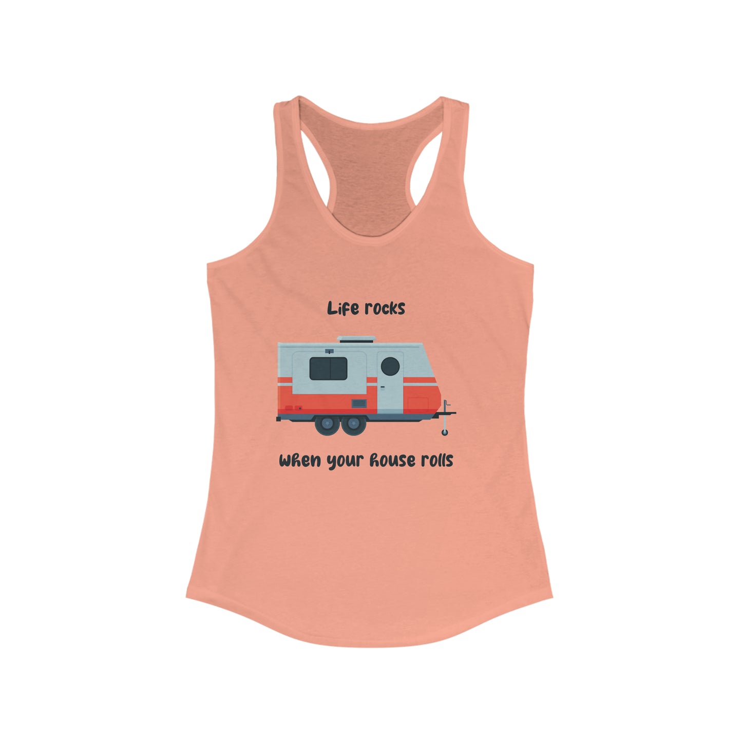 Women's "Life Rocks" Racerback Tank