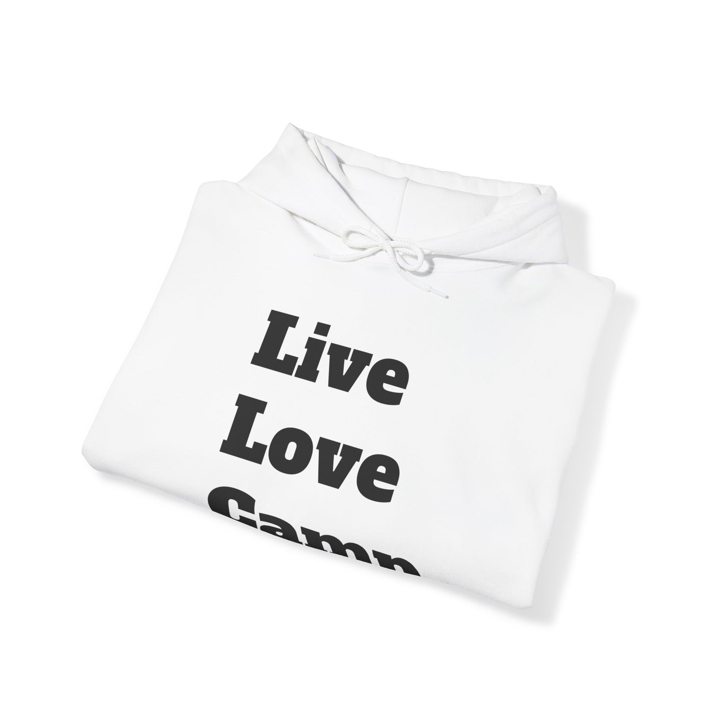 "Live, Love, Camp" Heavy Blend™ Hooded Sweatshirt