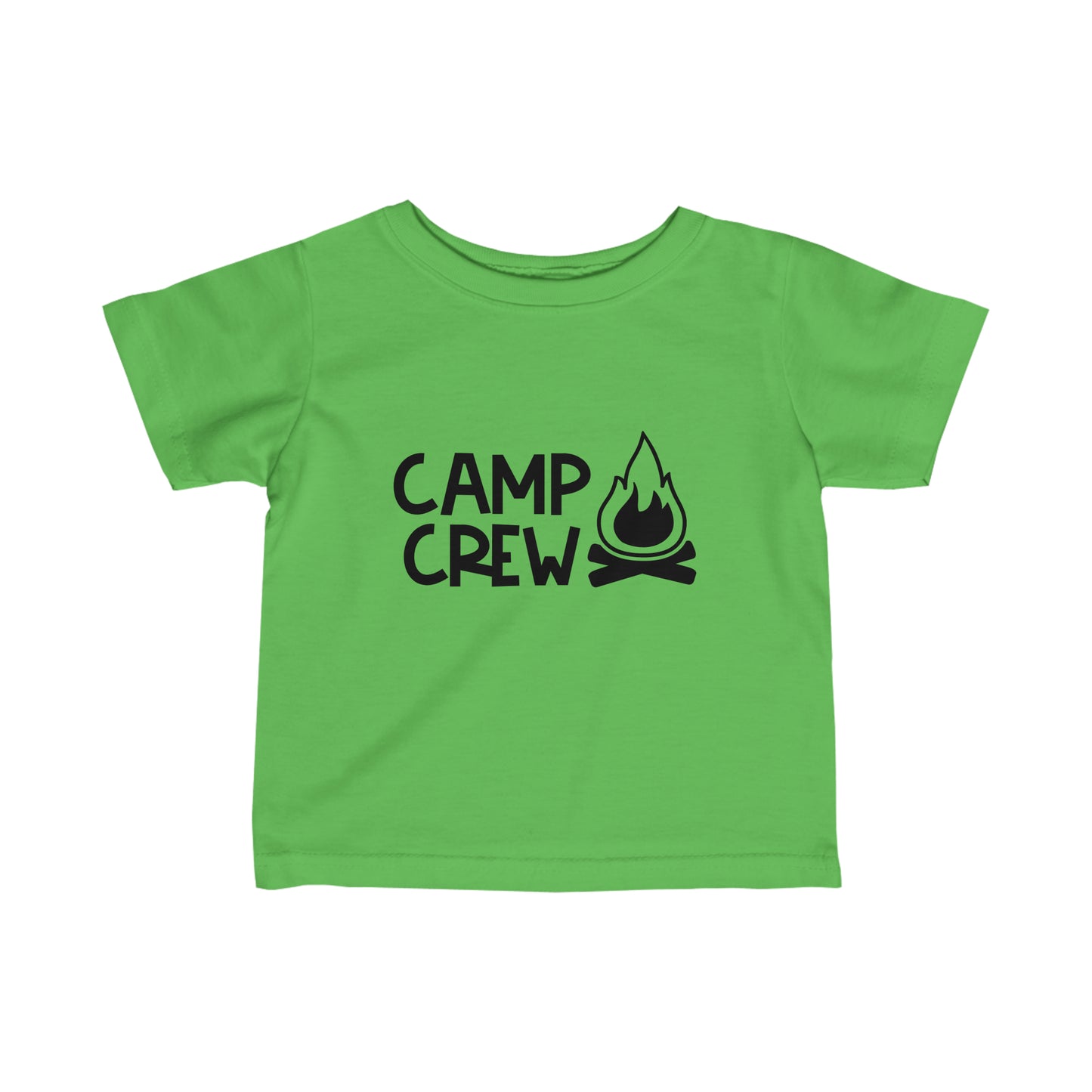 "Camp Crew" Infant Fine Jersey Tee