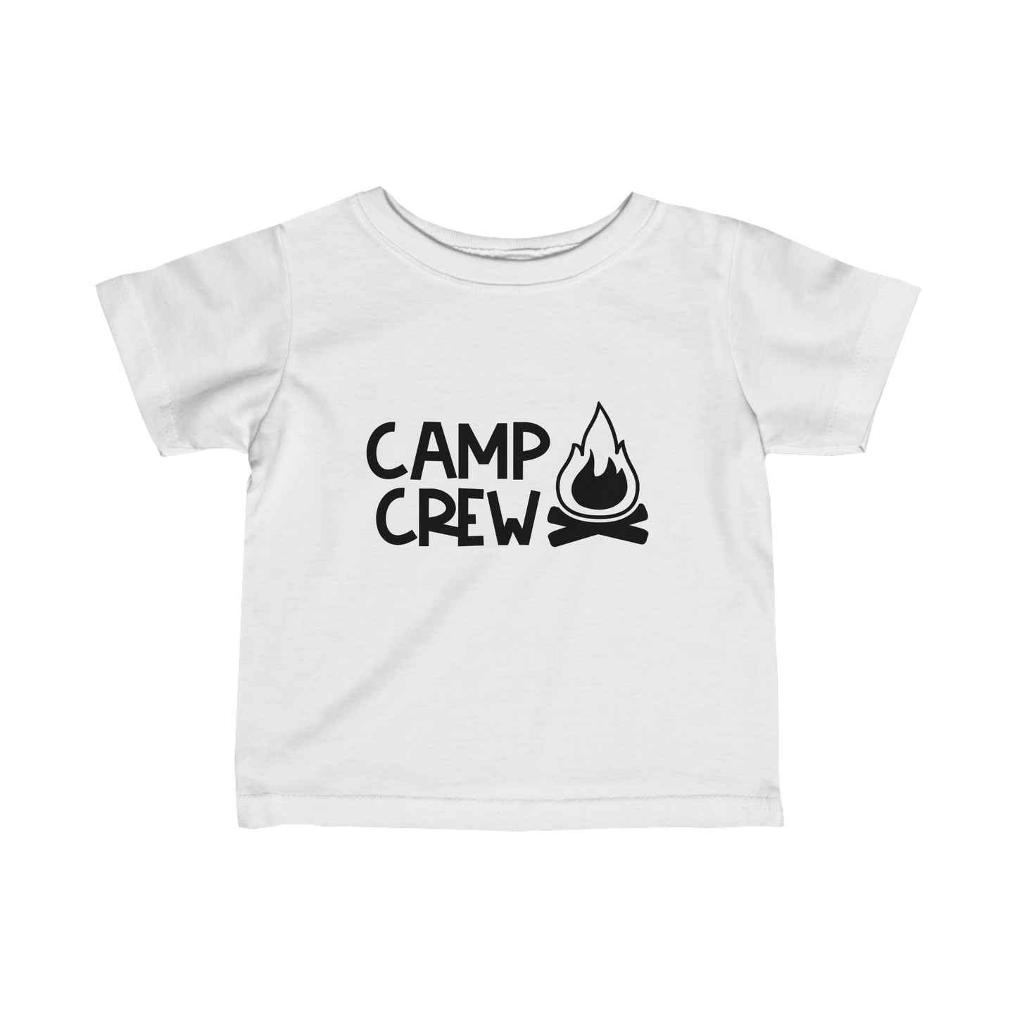 "Camp Crew" Infant Fine Jersey Tee